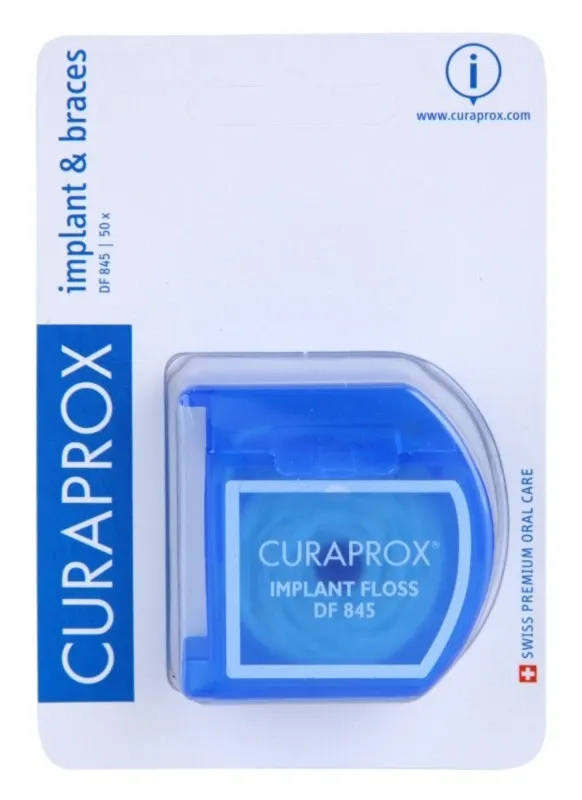 CURAPROX FIL DENTAIRE DF 845 IMPLANT