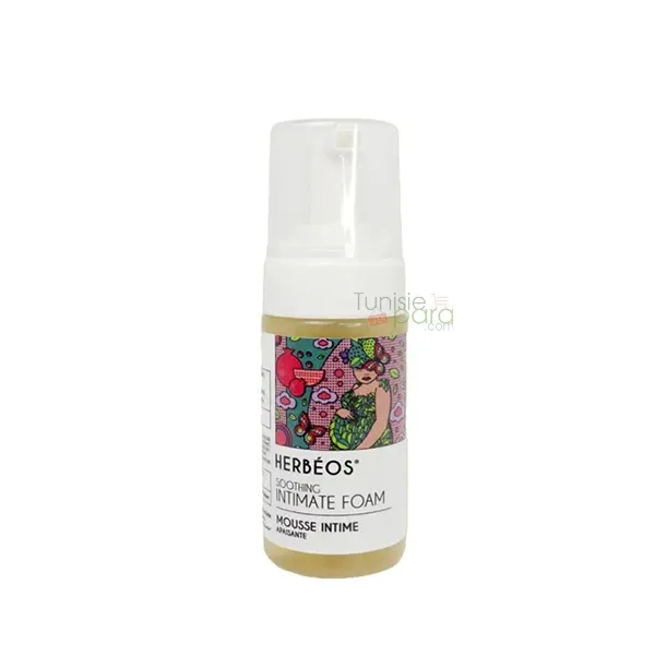 HERBÉOS Mousse intime apaisante 120ml (DATE EXP 01/2027)