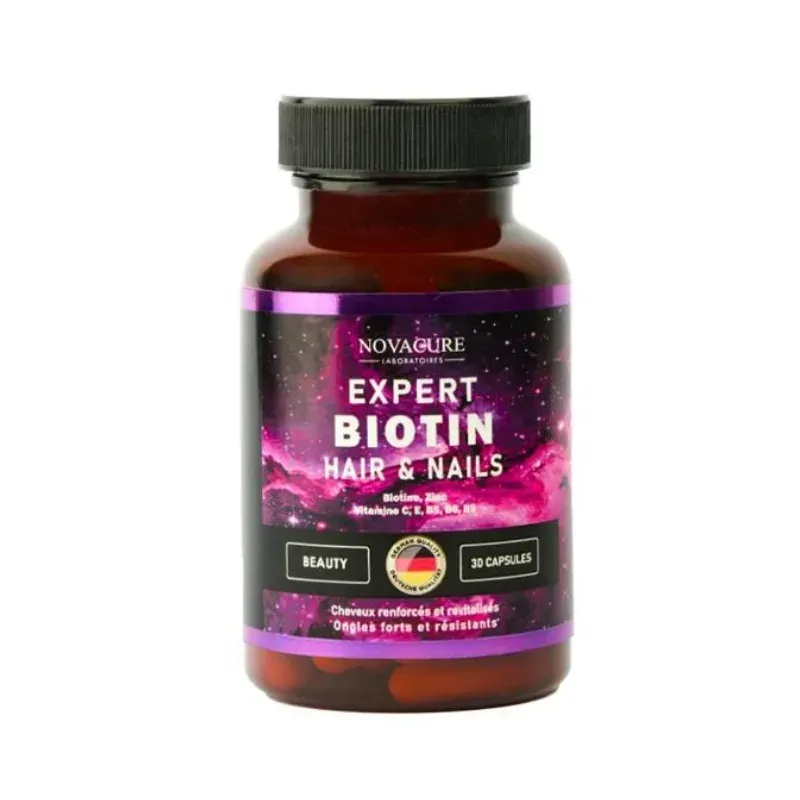 NOVACURE EXPERT BIOTIN HAIR & NAILS CAPSULES B/30