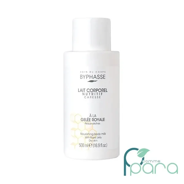 BYPHASSE Lait Corporel Nutritif Gelée Royal,500ml