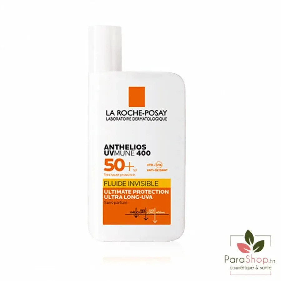 LA ROCHE POSAY ANTHELIOS UVMUNE 400 FLUIDE INVISIBLE SANS PARFUM SPF 50+
