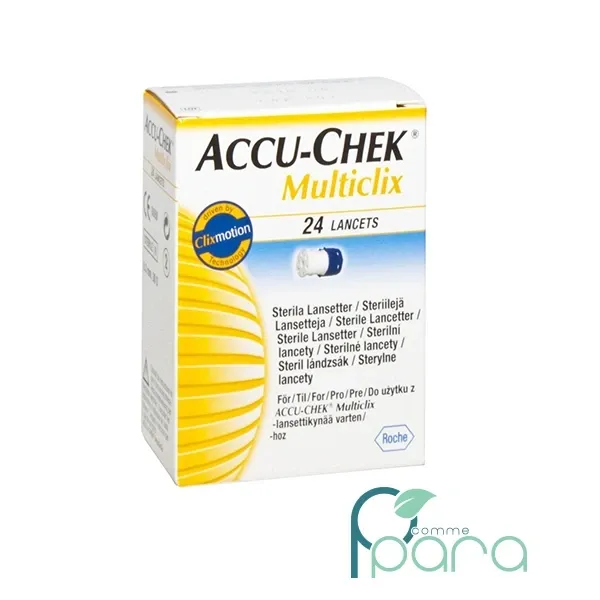 ACCU-CHEK Multiclix Lancettes Boite 24