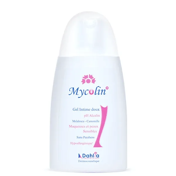Mycolin Gel intime doux pH alcalin 8 100ml