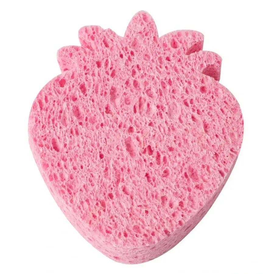 Wee Baby Éponge de Bain Cellulosique Naturelle 915 Rose