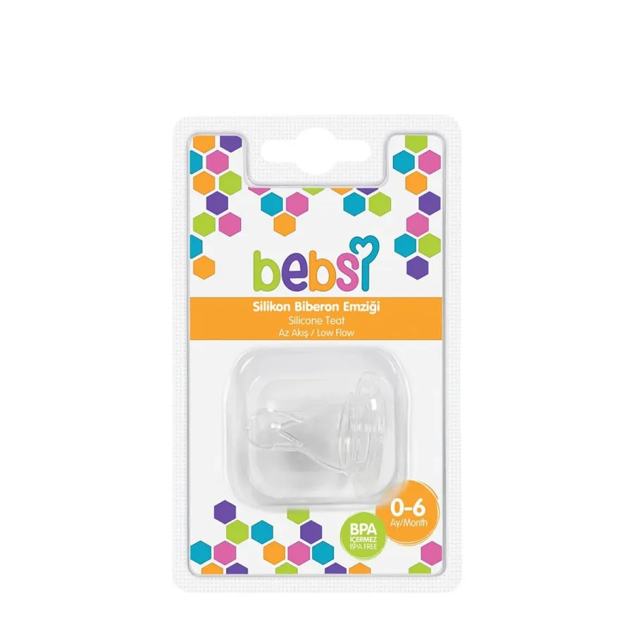 Bebsi - Tétine en silicone N°01 - 1er age - 0-6m