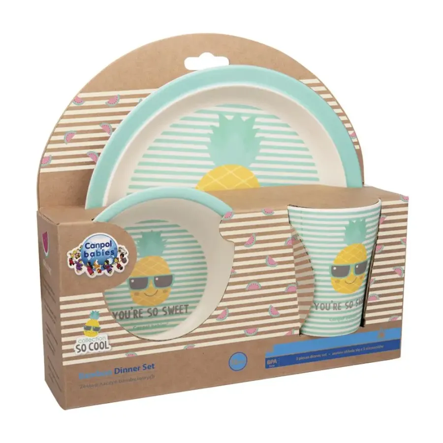 CANPOL BABIES SET DE TABLE 3 PIECES