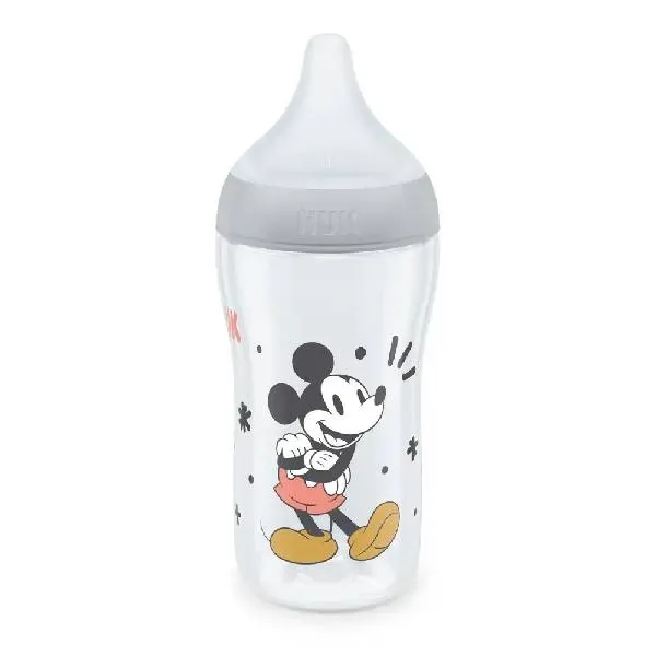 Nuk Perfect Match Biberon mickey boy gris 3+M 260ml