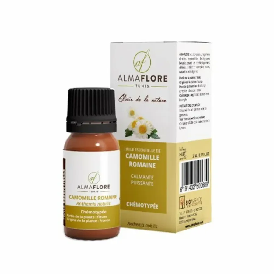 Almaflore Huile Essentielle de Camomille Romaine 10 mL