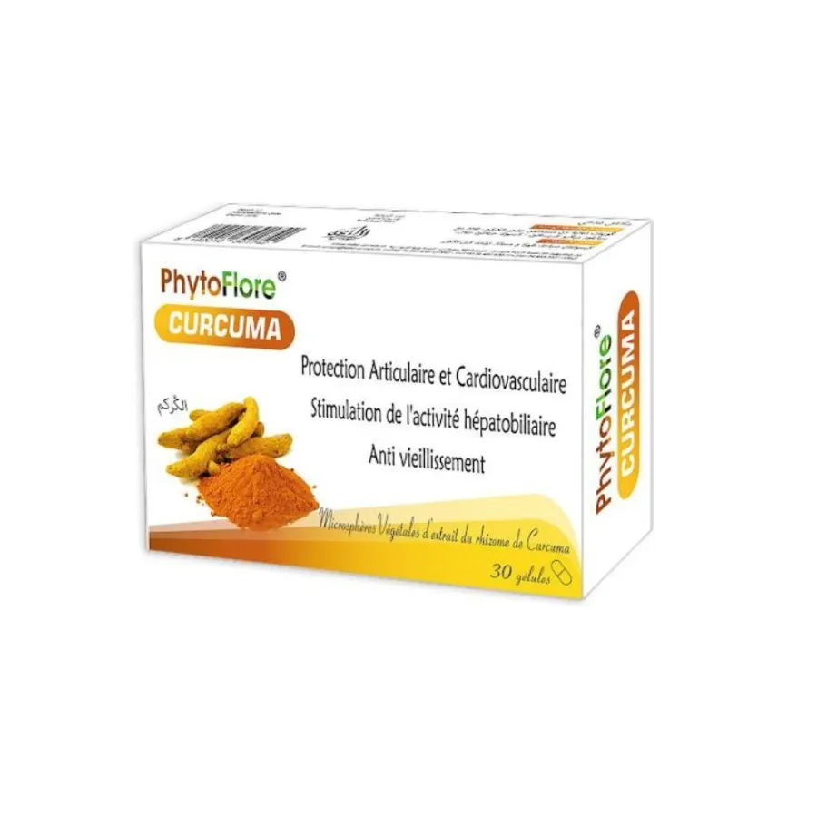 PHYTOFLORE Curcuma B/30 Gélules