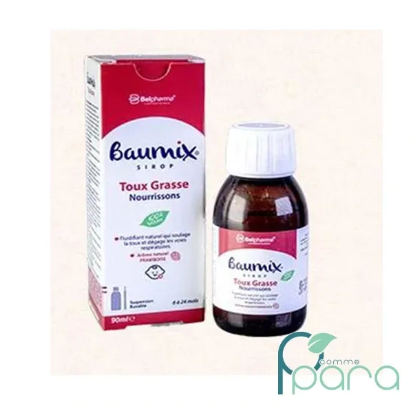 BAUMIX Sirop Toux Grasse Nourissant,90ml