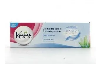 VEET Crème Dépilatoire Peau Sensible,100ml