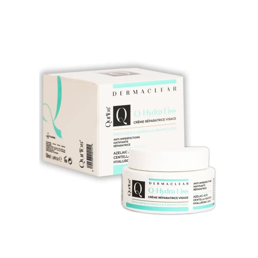 Q-Hydra Liss: Crème Réparatrice – Peau Grasses À Imperfections