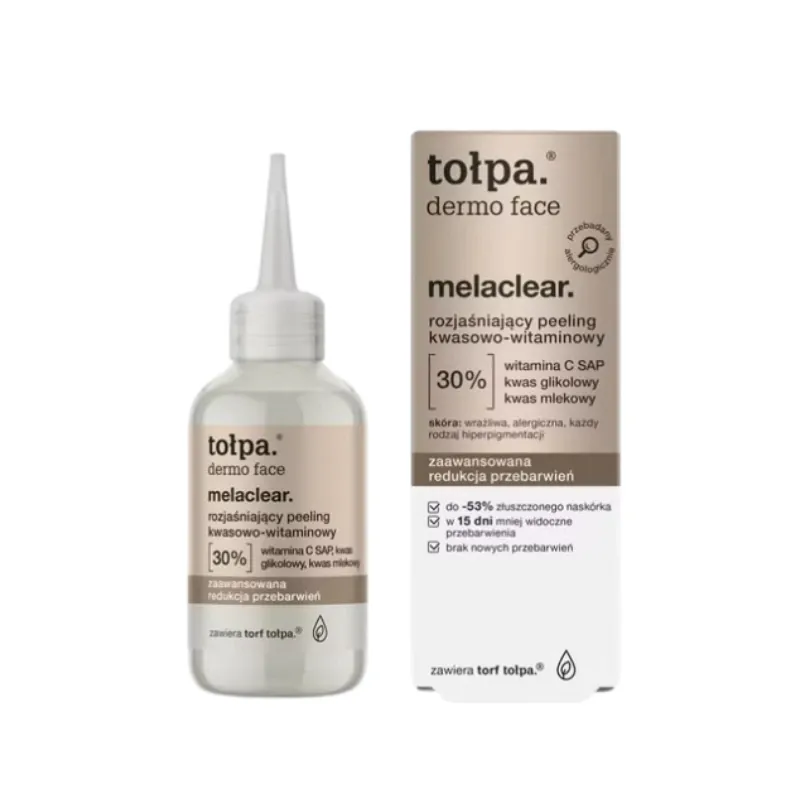 TOLPA Dermo Face Melaclear Peeling Correccteur Eclat & Tâches 50mL