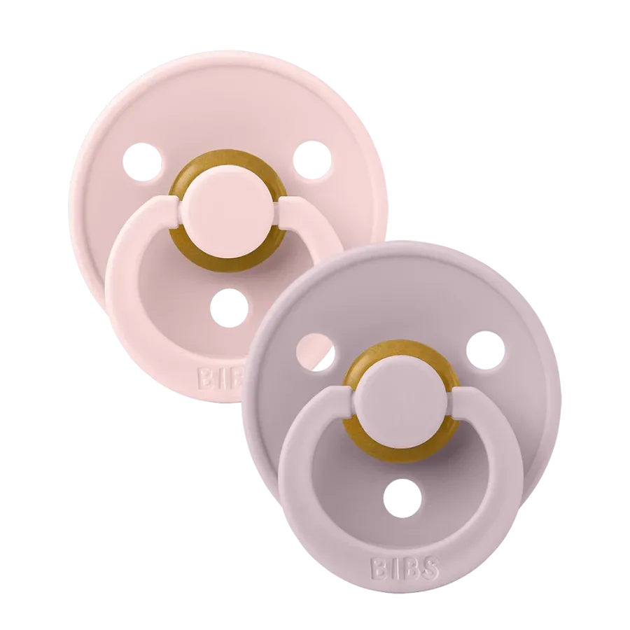BIBS Colour 2 Sucettes Taille 1 Blossom – Dusky Lilac 0 à 6 Mois