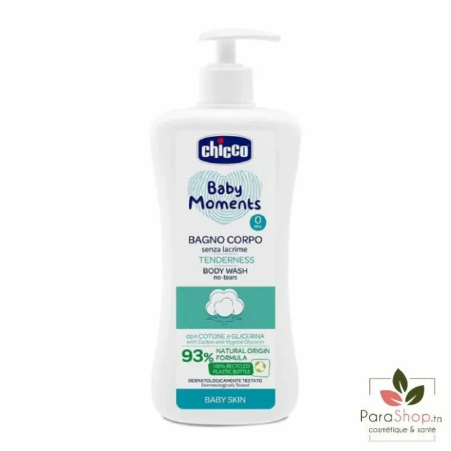 CHICCO Baby Moments Gel douche Douceur 500ML