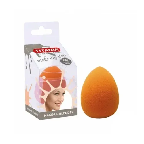 TITANIA EPONGE DE MAQUILLAGE POCHE A ZIP 2935