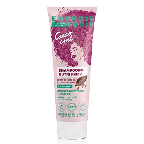 Energie Fruit Shampoing Cacao Nutrition Intense Cheveux Frisés à Crépus 250ml