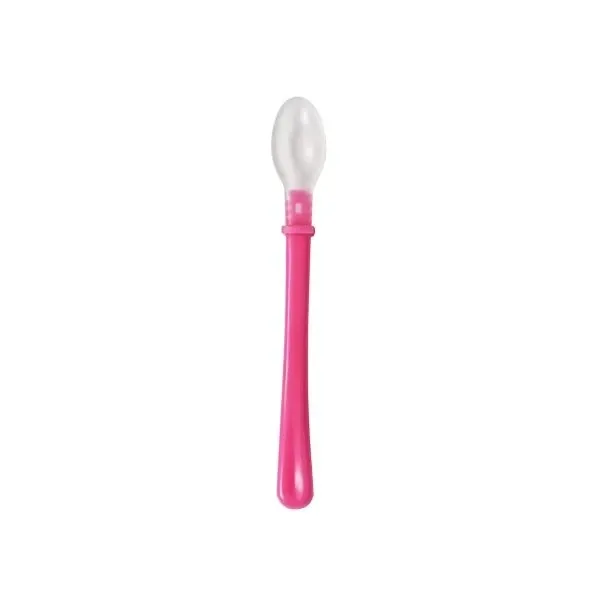 Baby Pur Cuillère souple Manche Long Rose