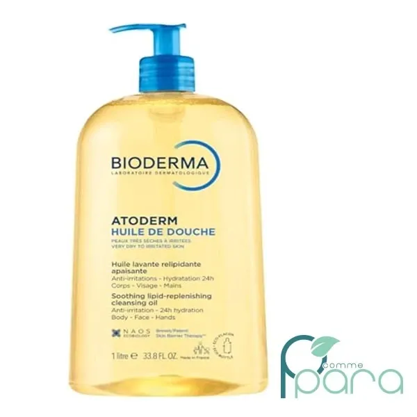 BIODERMA Atoderm Huile Douche P/S,1 litre
