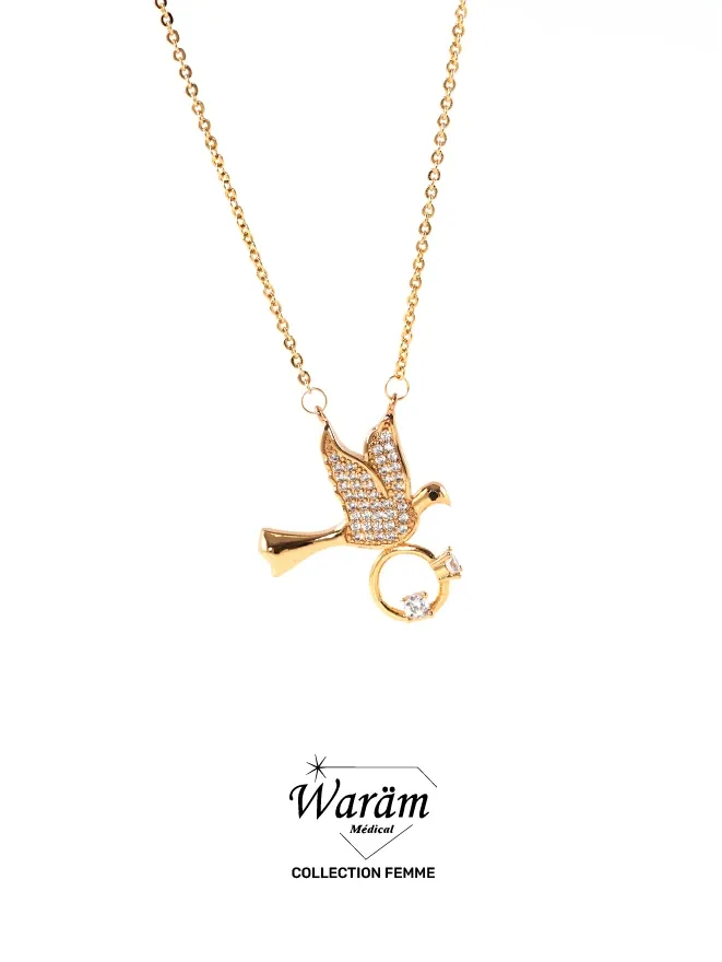 Collier Colombe Symbole d’Union