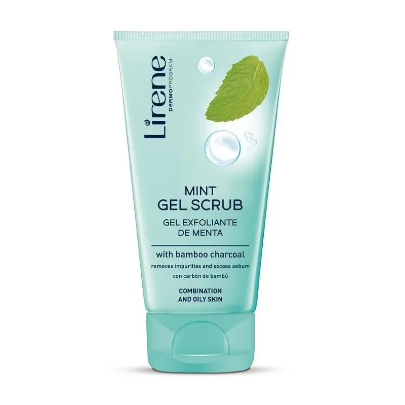 LIRENE Gel Peeling Menthe Au Charbon De Bambou 150ml