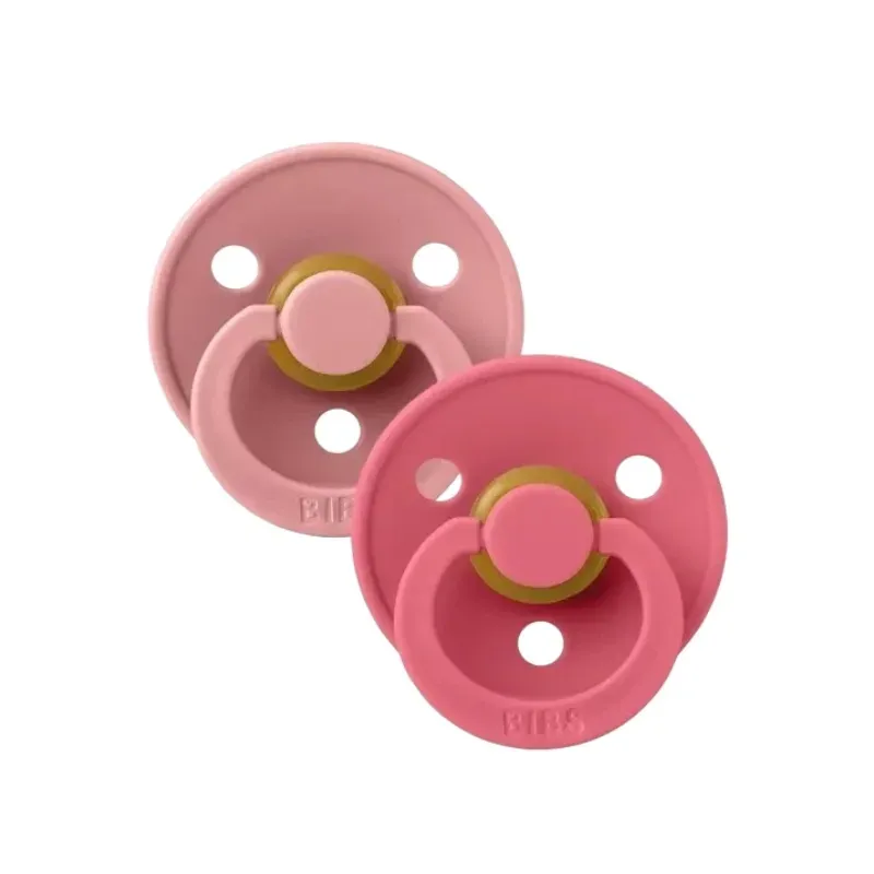 Bibs 02 Sucettes Pacifier Dusty Pink 6 m+ Size 2