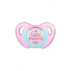 BABY PUR Sucette papillon à motifs No:1 0-6 mois rose