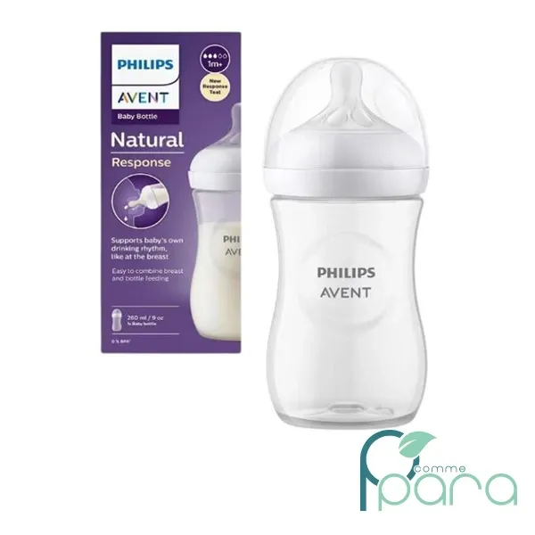AVENT Biberon Natural Response 1M+,260ml