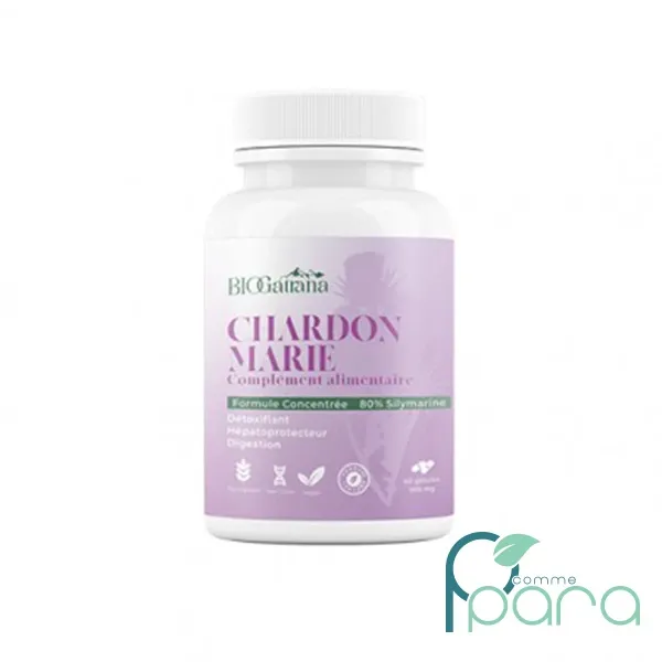 Bio Gatrana Chardon Marie 60 Gélules