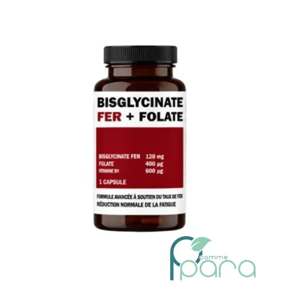 ROXENE Bisglycinate Fer+Folate,30 Capsules