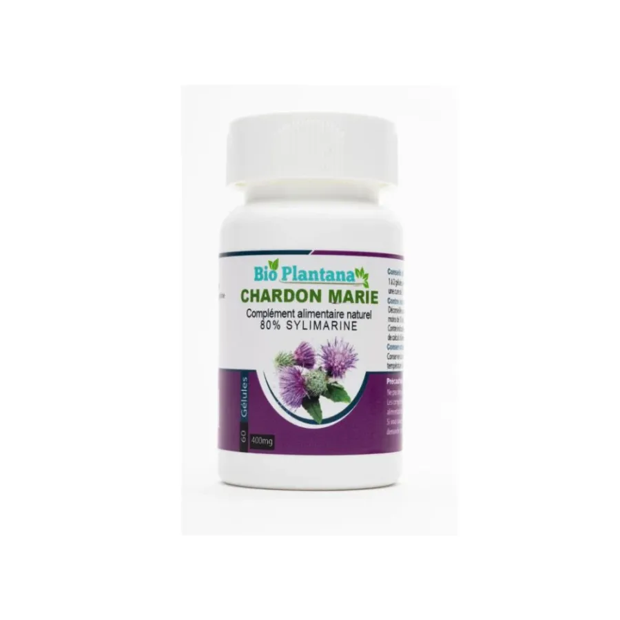 BIO PLANTANA Chardon Marie 60 Gélules