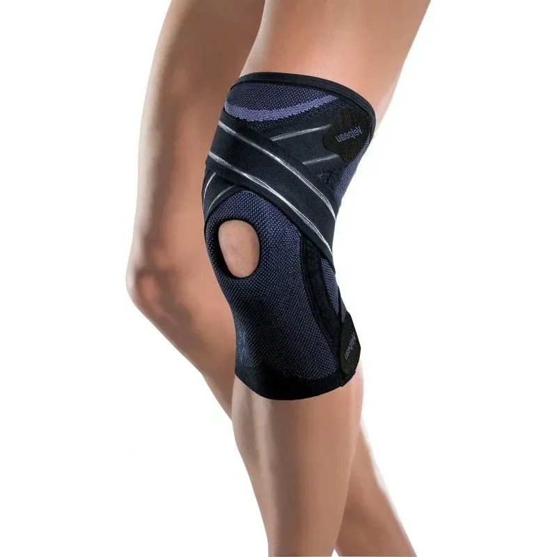 Genouillère Micro Massage Laxitéral - Velpeau - Noir-bleu