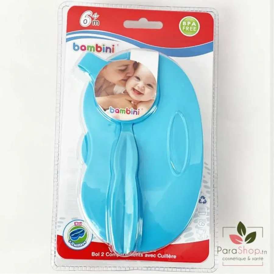 BAMBINI Set Repas Bol + Cuillere 6m+ - 480