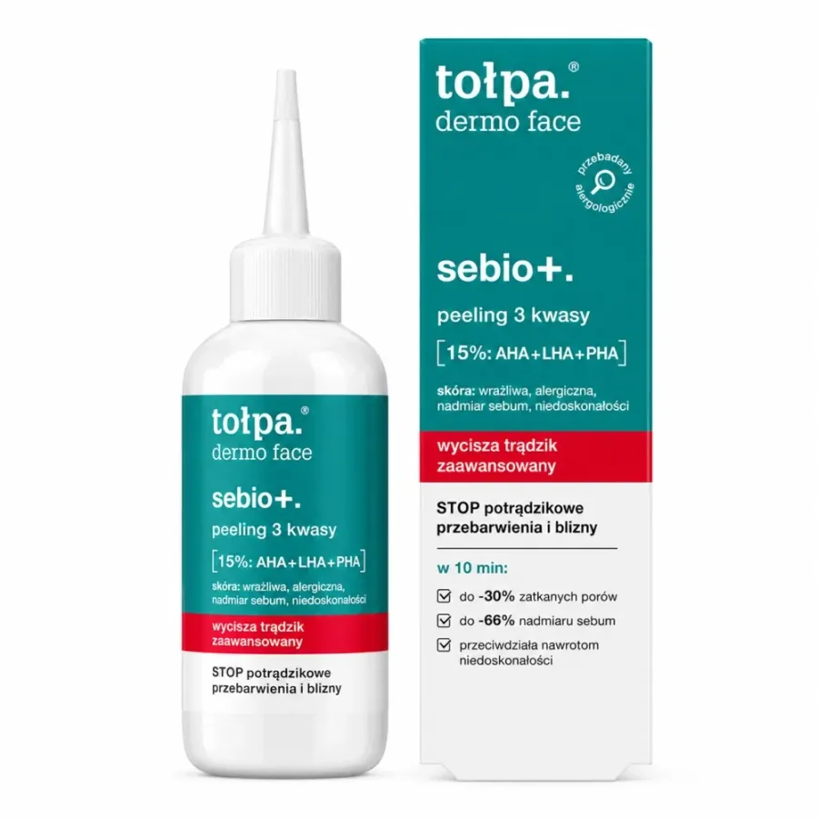 TOLPA Dermo Face Sebio+ Peeling Visage Anti Imperfections 50mL