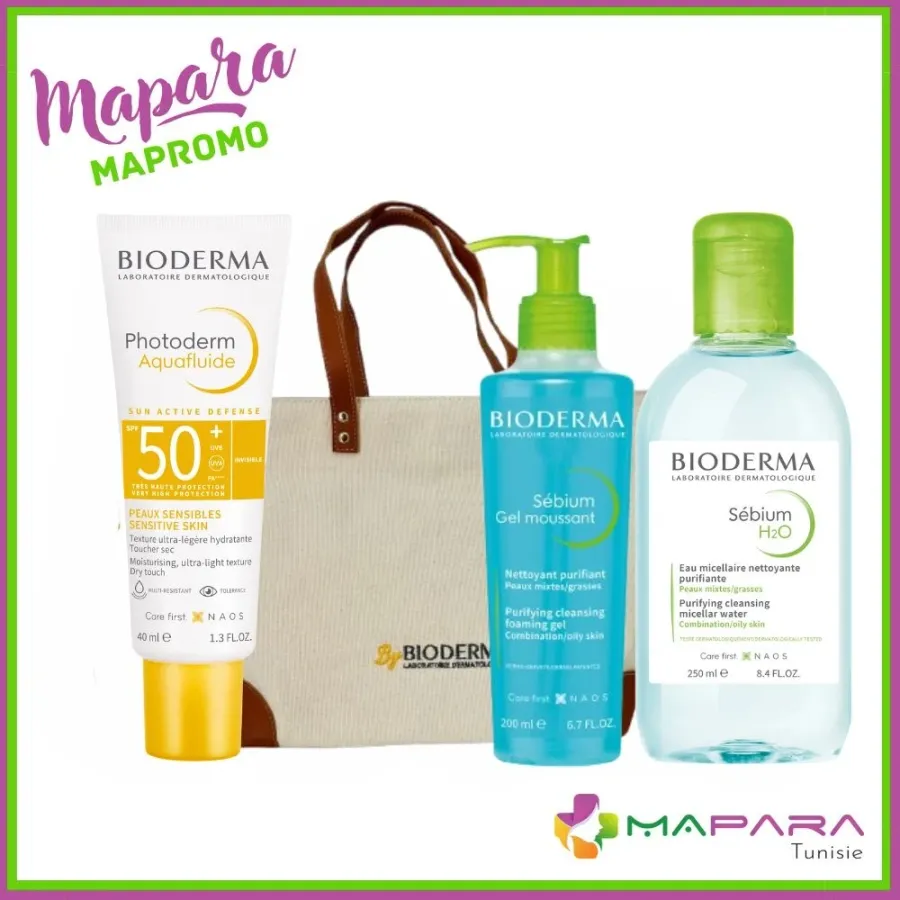 BIODERMA Sébium et Solaire Peaux Mixtes à Grasses