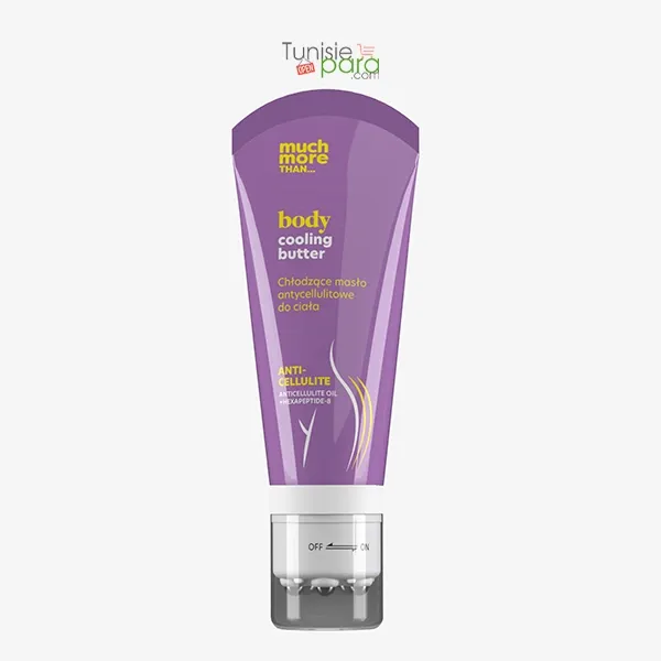 much more than beurre corporel rafraichissant anti-cellulite violet 220ml