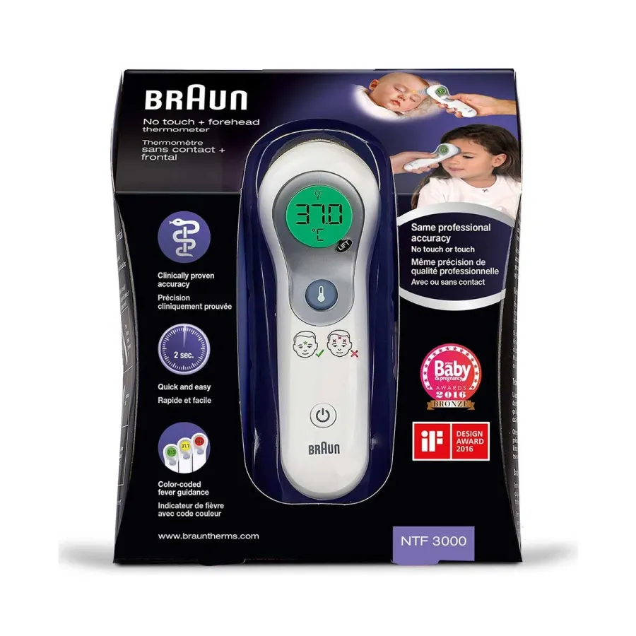 Braun - Thérmometre sans contact NFT3000