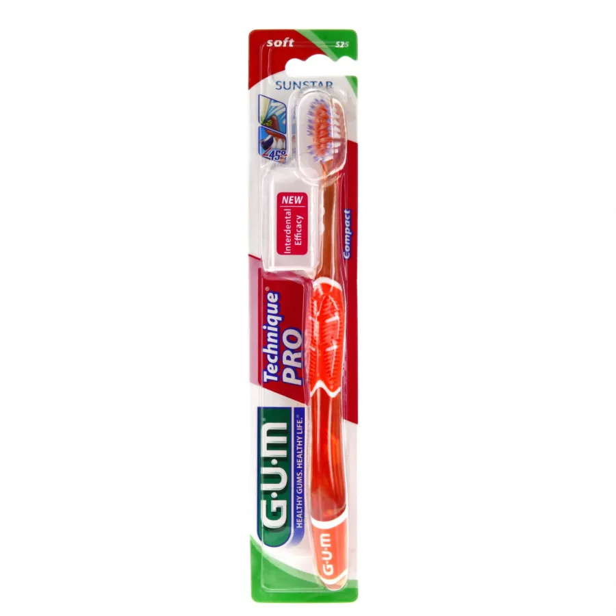 GUM Brosse à Dents Technique Pro Souple (525)