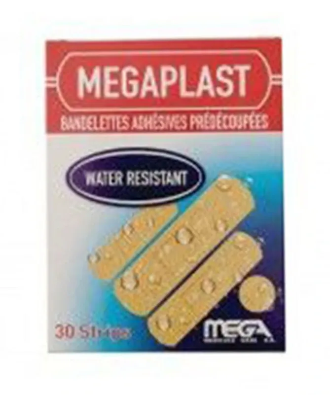 MEGAPLAST B/30 STRIPS WATER RESSISTANT