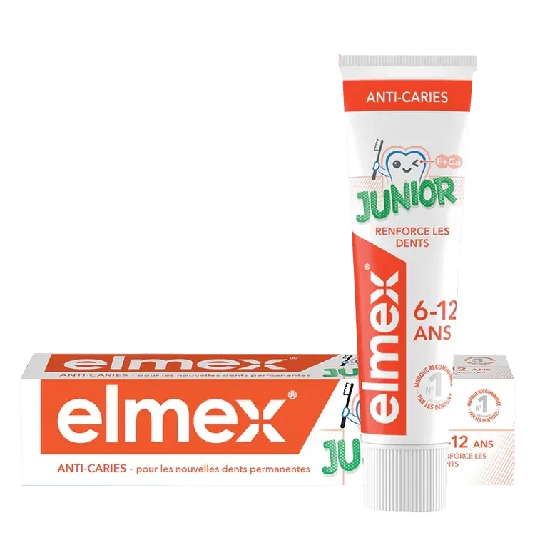 ELMEX DENTIFRICE JUNIOR 6-12ANS 75ML