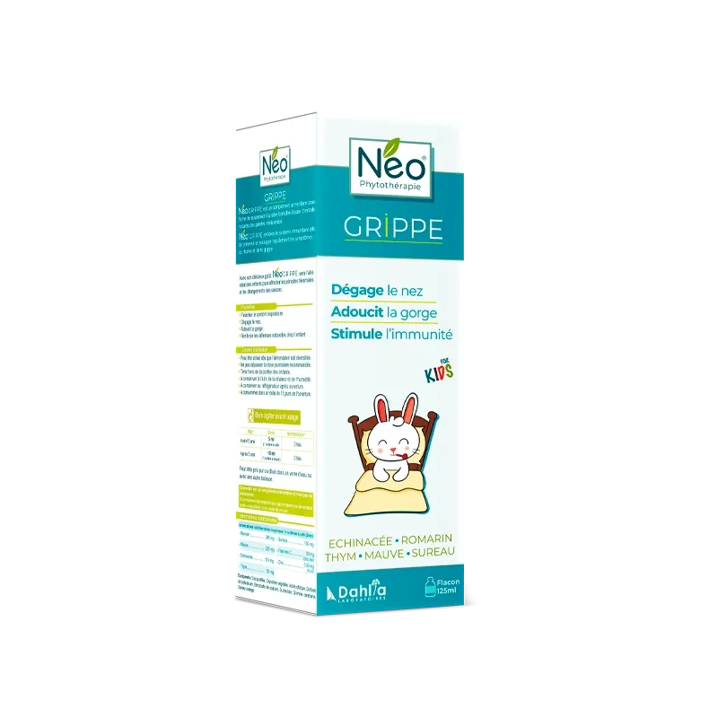 NEO Grippe Enfant, 125ml