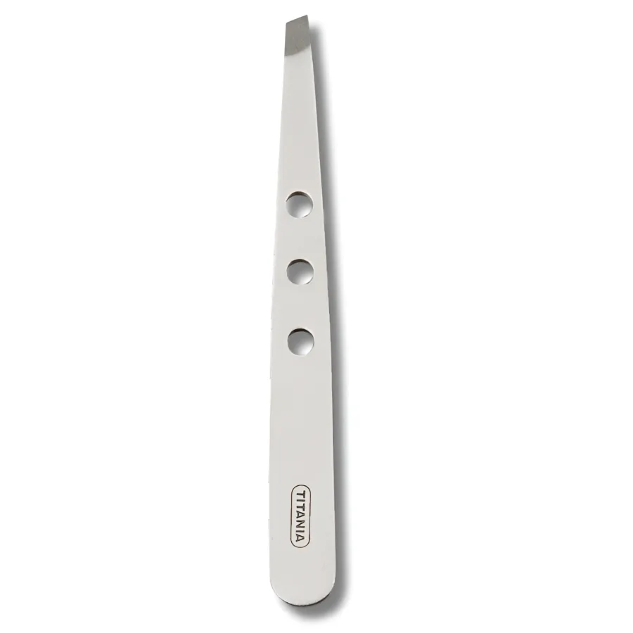 TITANIA - PINCE A EPILER INOX 1090/61B