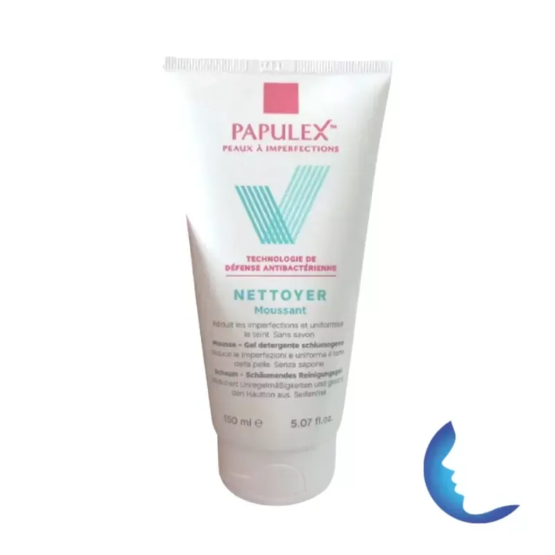 Papulex Gel Moussant Antiacné 150ml