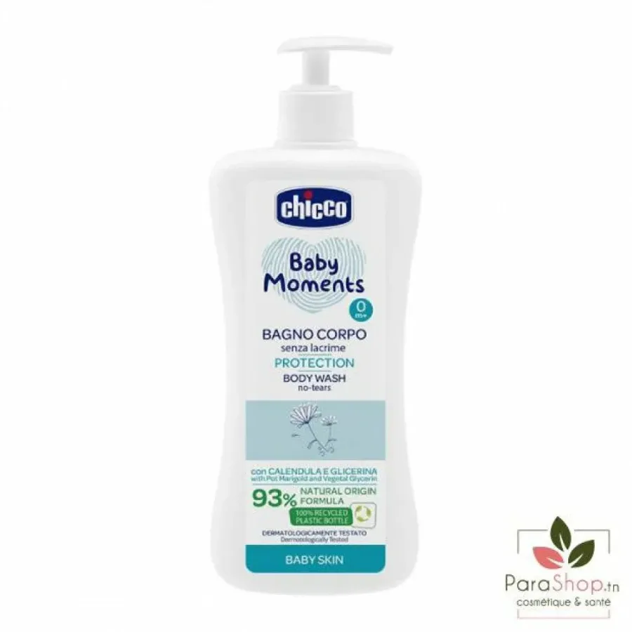 CHICCO Baby Moments Gel douche Protection 500ML