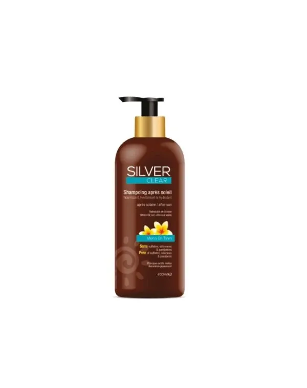 SILVER CLEAR Shampooing aprés soleil,400ml
