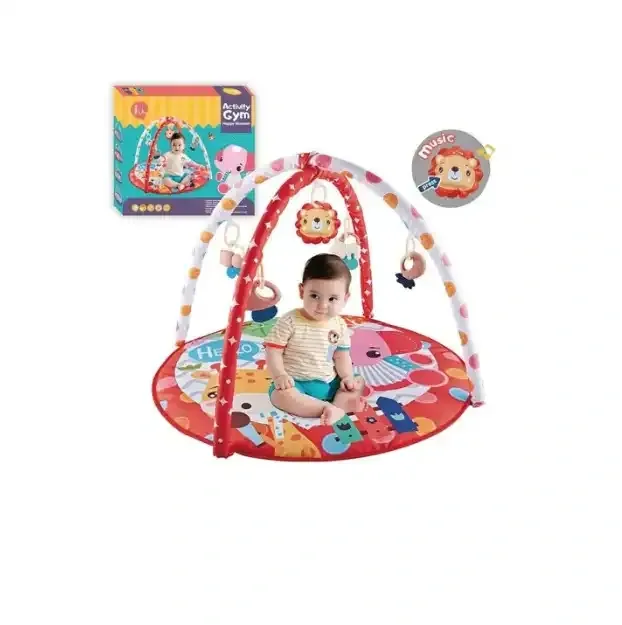 jouets: tapis d’éveil musical activity gym happy moment