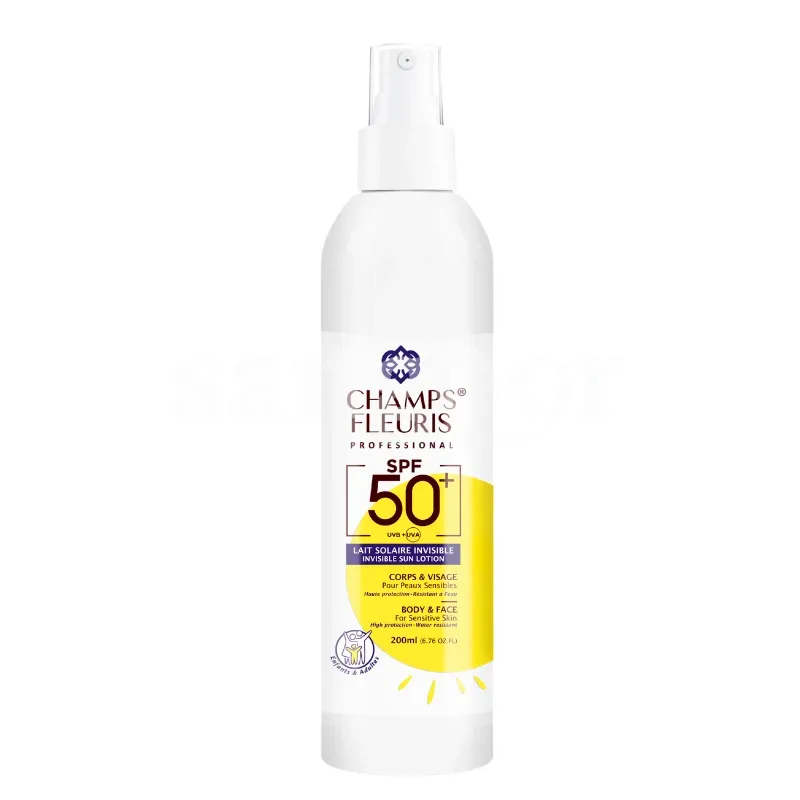 CHAMPS FLEURIS LAIT SOLAIRE INVISIBLE SPF50+ 200ML