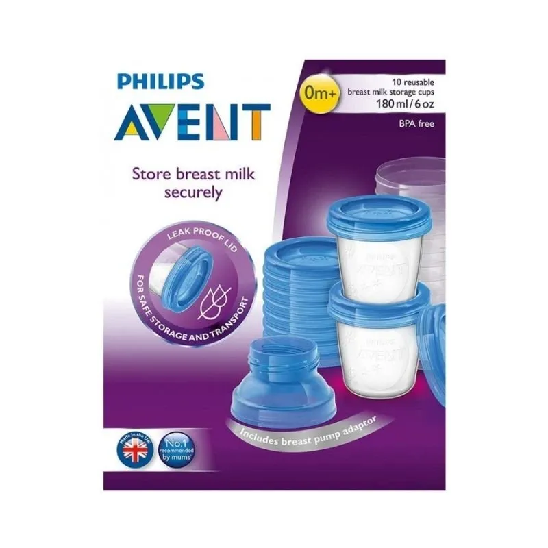 Avent Couvercles Via Bt/10 DFC.614/10