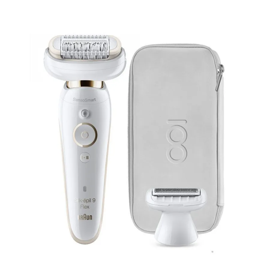 Braun Silk-épil 9 Flex MBSES9F - Design Edition - Épilateur Wet & Dry + 4 accessoires dont tête de rasoir