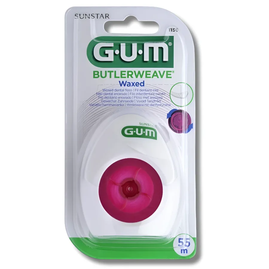 GUM - FIL DENTAIRE BUTLERWEAVE WAXED 1155